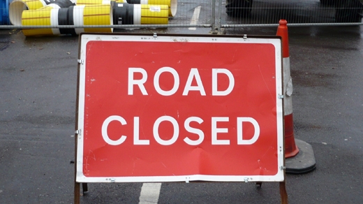 road cloased